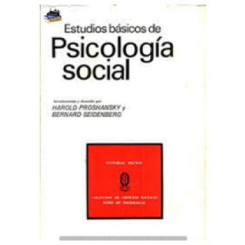 ESTUDIOS BÁSICOS DE PSICOLOGÍA SOCIAL