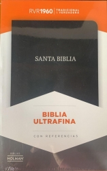 RVR 1960 BIBLIA ULTRAFINA NEGRA (Reina Valero)