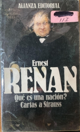 QUE ES UNA NACION CARTAS A STRAUSS