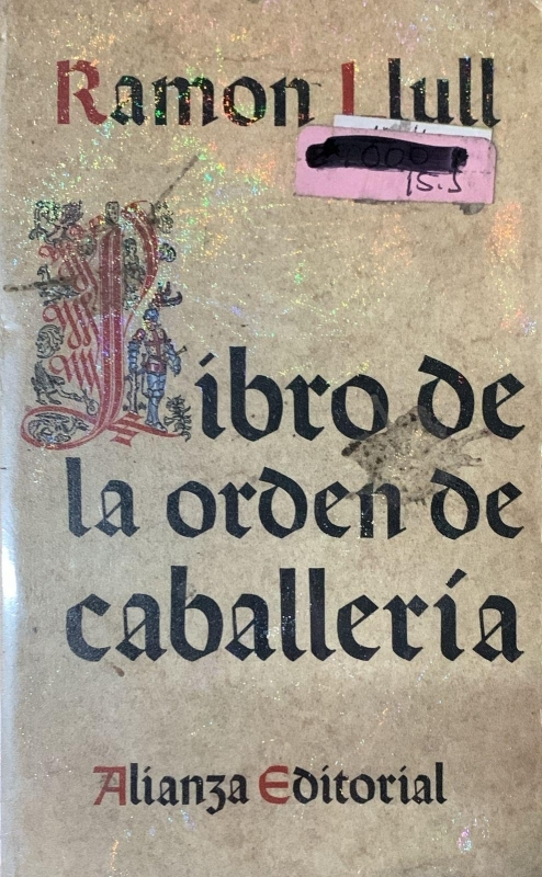 LIBRO DE LA ORDEN DE CABALLERIA